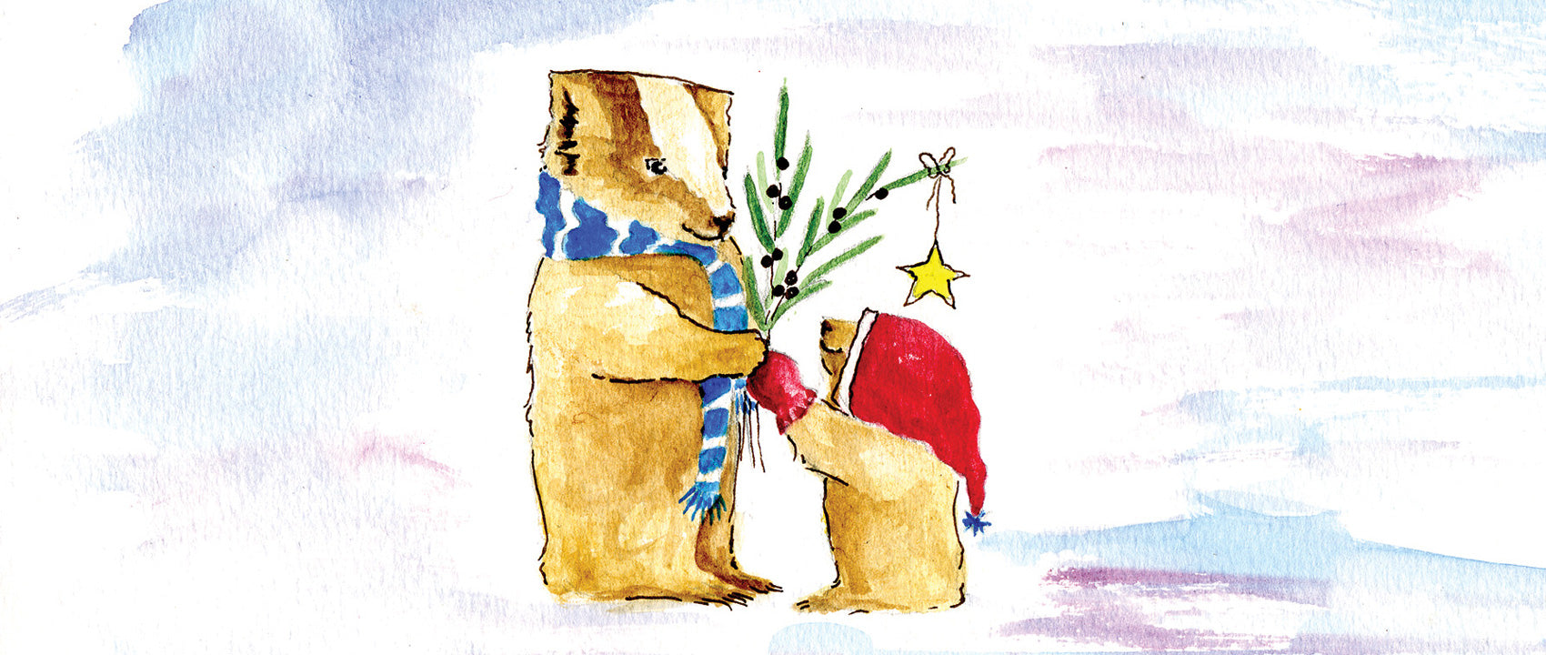 badger gratitude and giving back