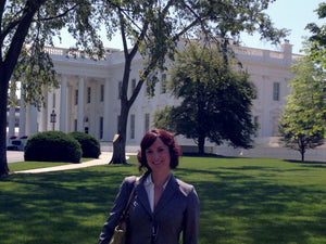 Rebecca Hamilton dances with fire, sparks change