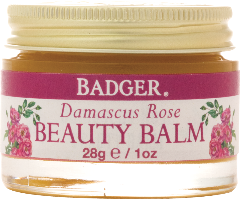 Our Rose Beauty Balm no longer has plastic packaging. We switched out the plastic lid for a metal lid. 