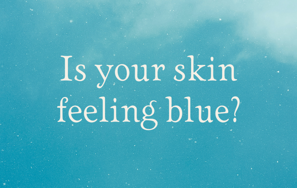 how blue light affects skin