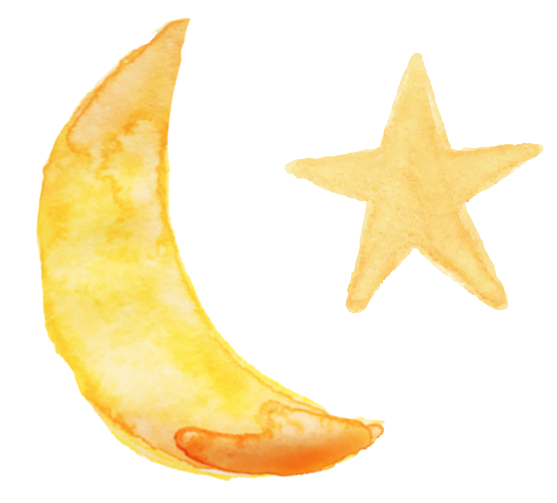 star and moon